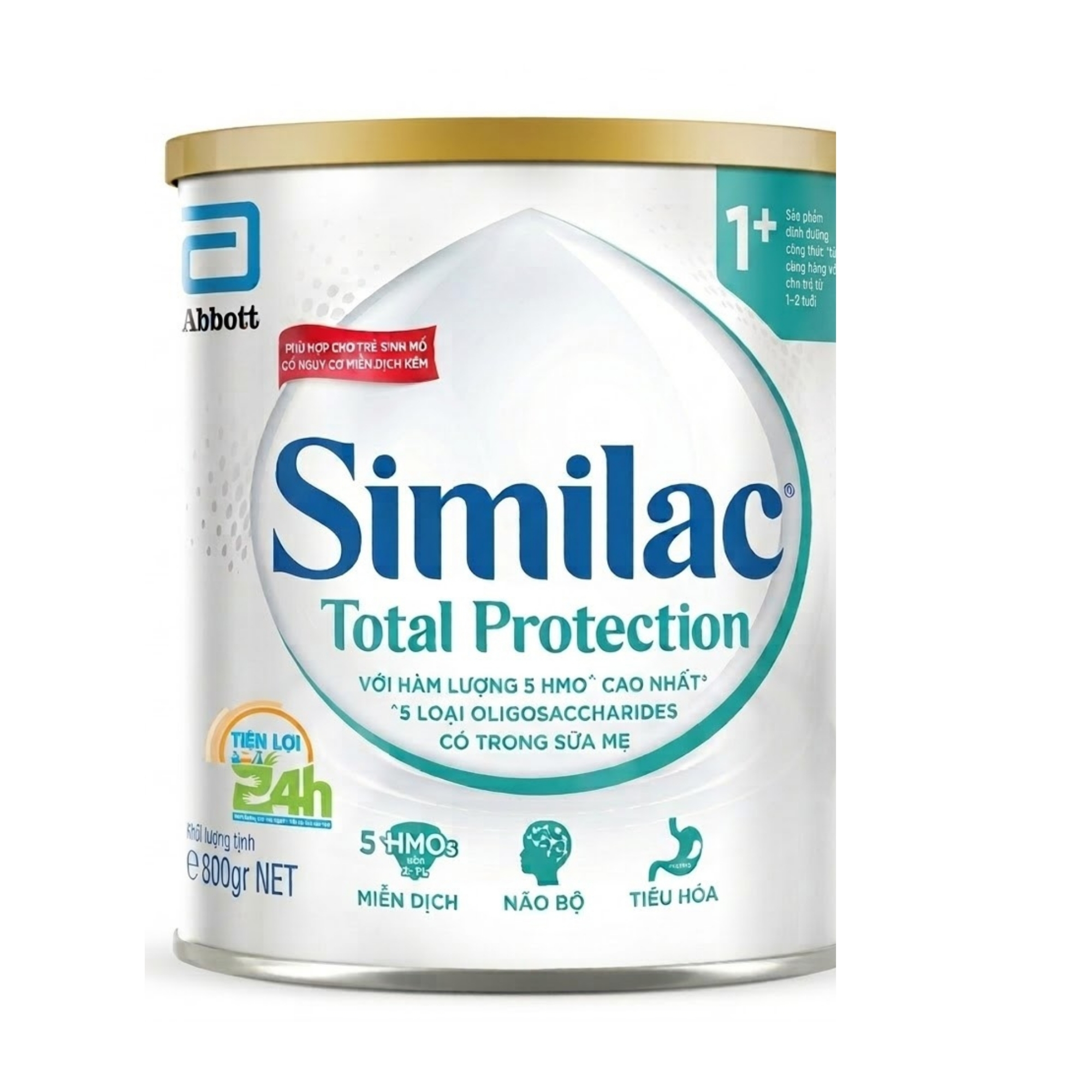Sản phẩm dinh dưỡng công thức cho trẻ từ 1-2 tuổi : Similac Total Protection 1+ 800g
