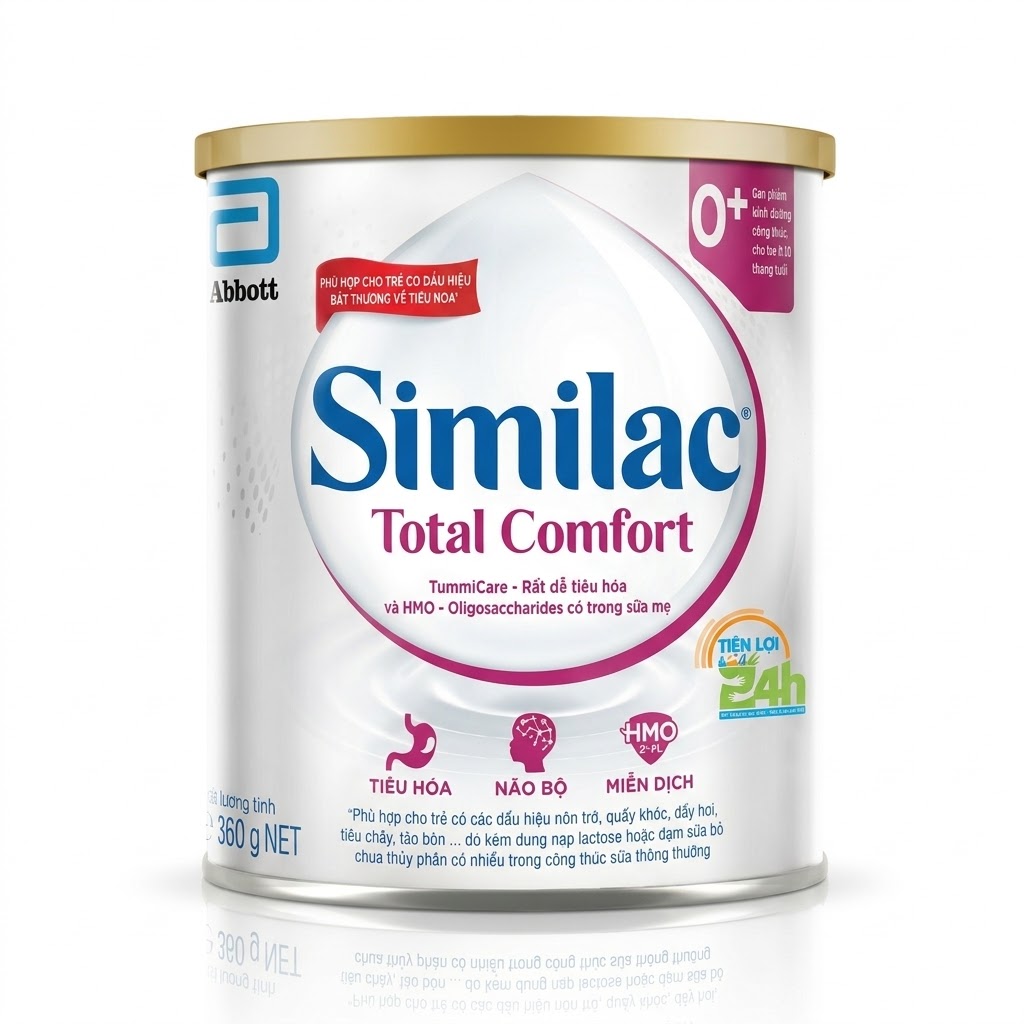 Sản phẩm dinh dưỡng công thức cho trẻ 0-12 tháng tuổi : Similac Total Comfort 0+ 360g