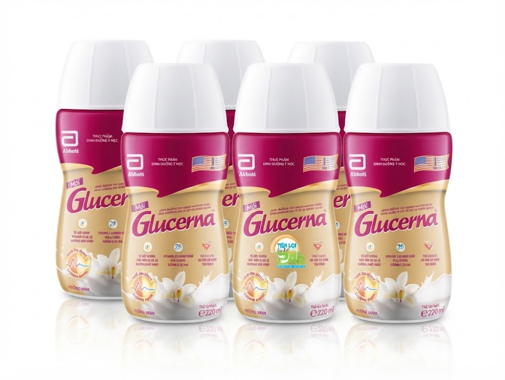 Thực phẩm dinh dưỡng y học : Glucerna hương vani 220ml