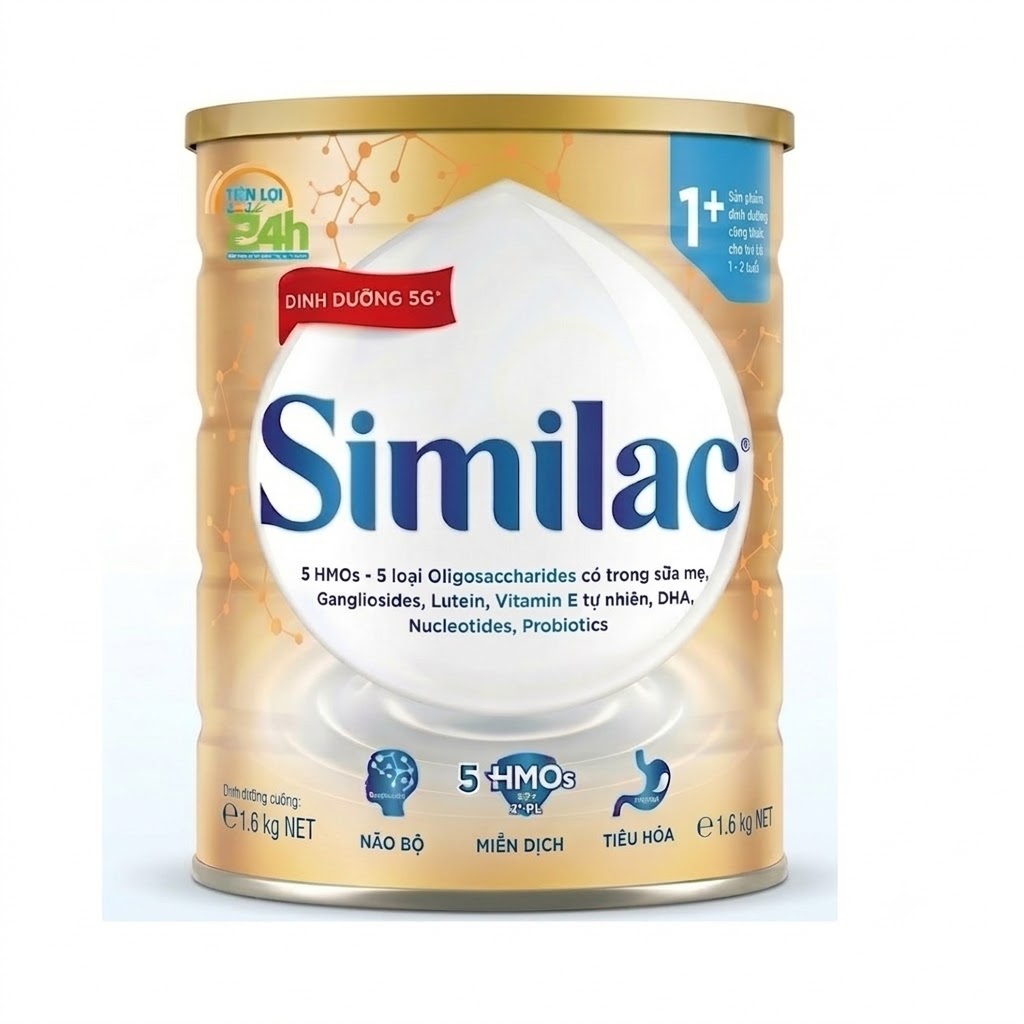 Sản phẩm dinh dưỡng công thức cho trẻ từ 1-2 tuổi : Similac 1+ 1.6kg
