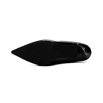 Whale Shoes G02 – Giày cao gót nữ 8cm da bóng kem, gót nhọn thanh thoát, sang chảnh, đế chống trơn trượt