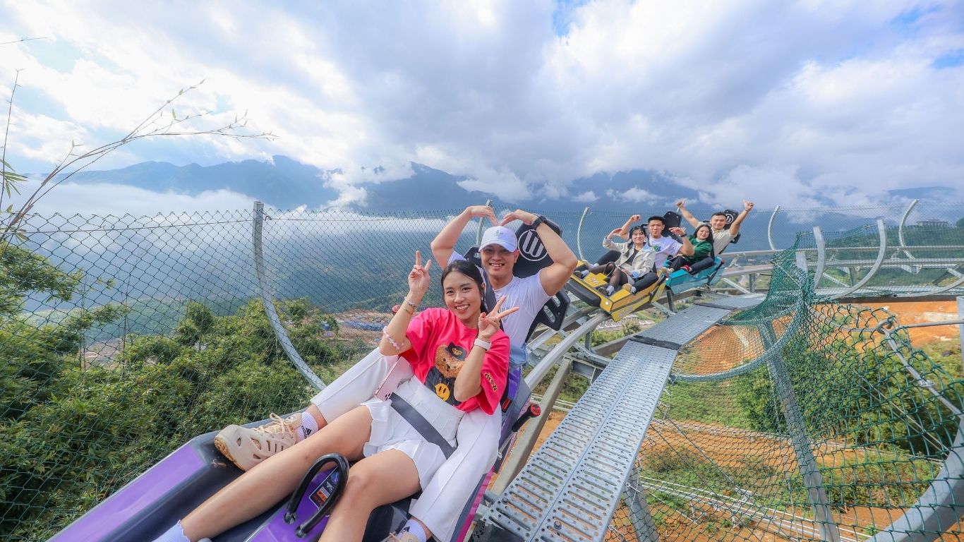 Xe trượt Alpine Coaster SaPa