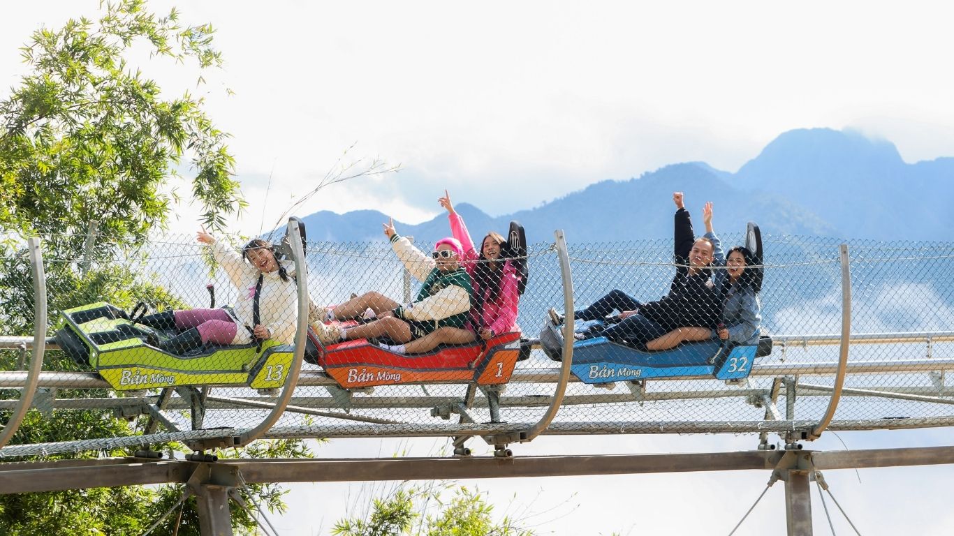 Xe trượt Alpine Coaster SaPa