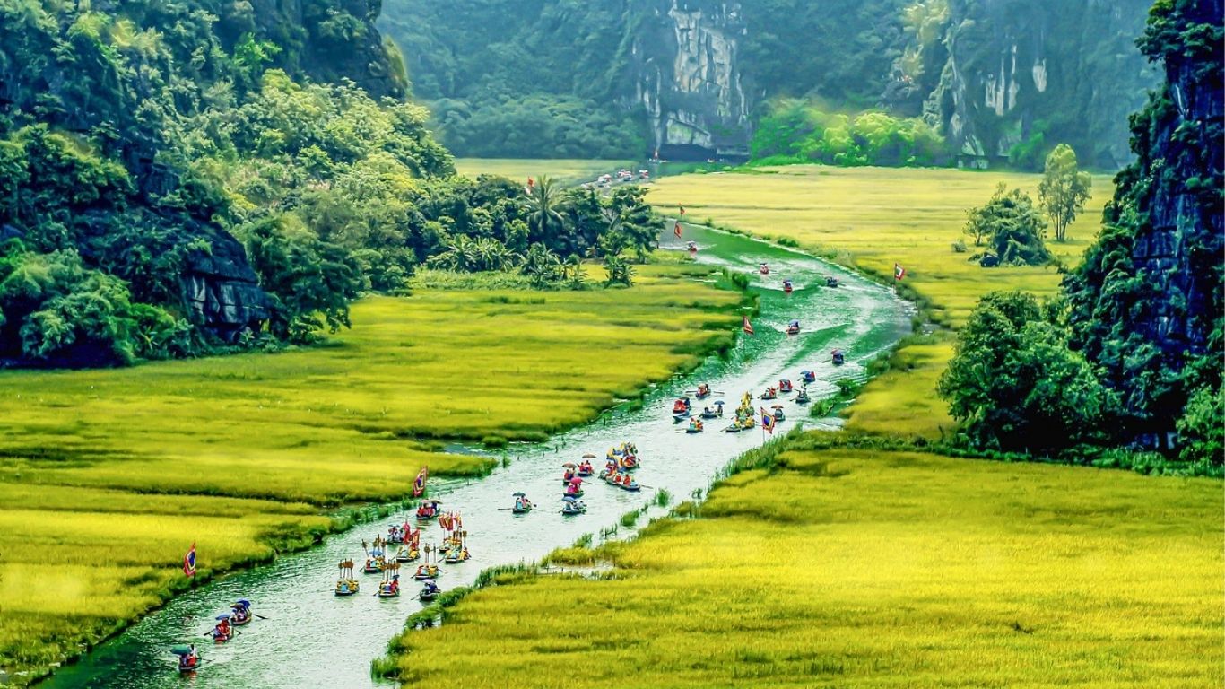 [2 Ngày 1 đêm] Tour ghép Hà Nội – Bái Đính – Tràng An – Tam Cốc