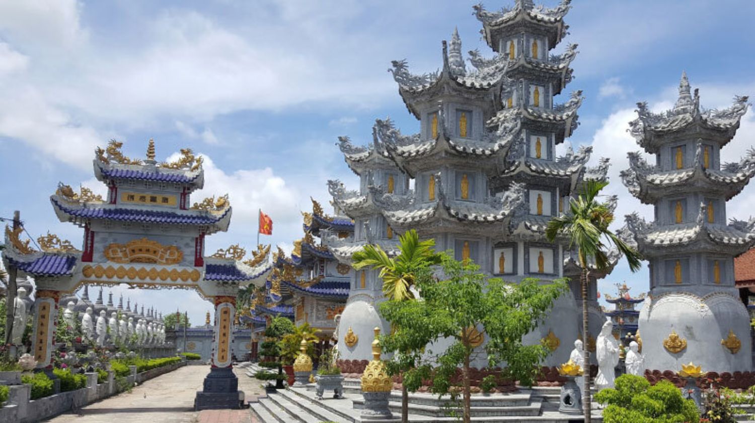 Tour Chùa Cao Linh - Bạch Đằng Giang - Chùa Hang - Đền Bà Đế 1 ngày