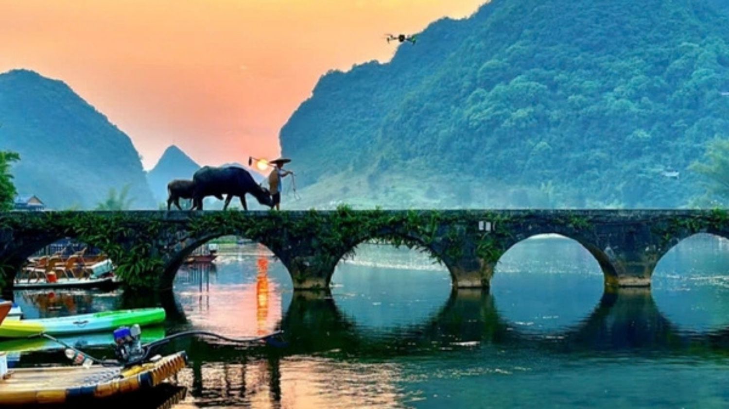 [3N2Đ] Tour ghép Hà Nội - Hữu Nghị Quan - Nam Ninh - Thanh Tú Sơn - Thái Bình Cổ Trấn - Tương Tư Cổ Trấn - Nam Ninh Chi Dạ