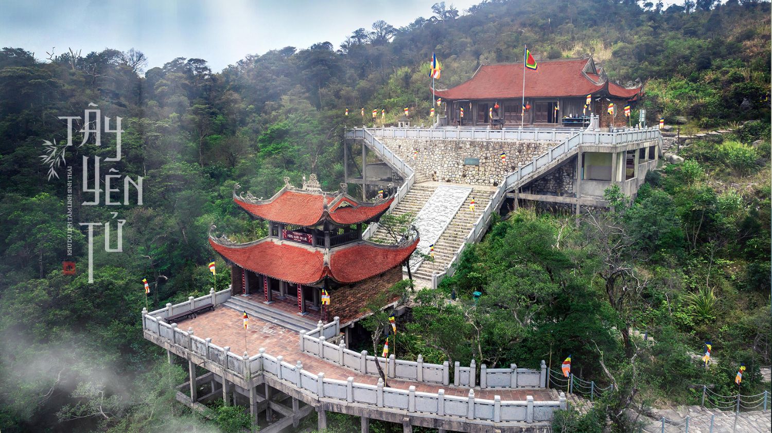 Tour Tây Yên Tử – Chùa Vĩnh Nghiêm – Thiền Viện Trúc Lâm Phượng Hoàng 1 Ngày