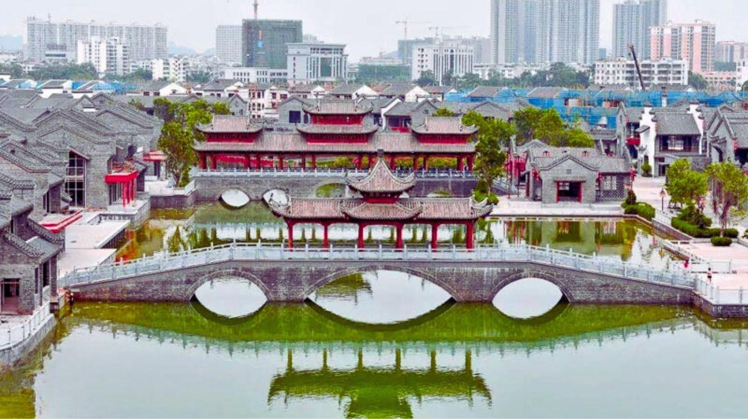 [3N2Đ] Tour ghép Hà Nội - Hữu Nghị Quan - Nam Ninh - Thanh Tú Sơn - Thái Bình Cổ Trấn - Tương Tư Cổ Trấn - Nam Ninh Chi Dạ