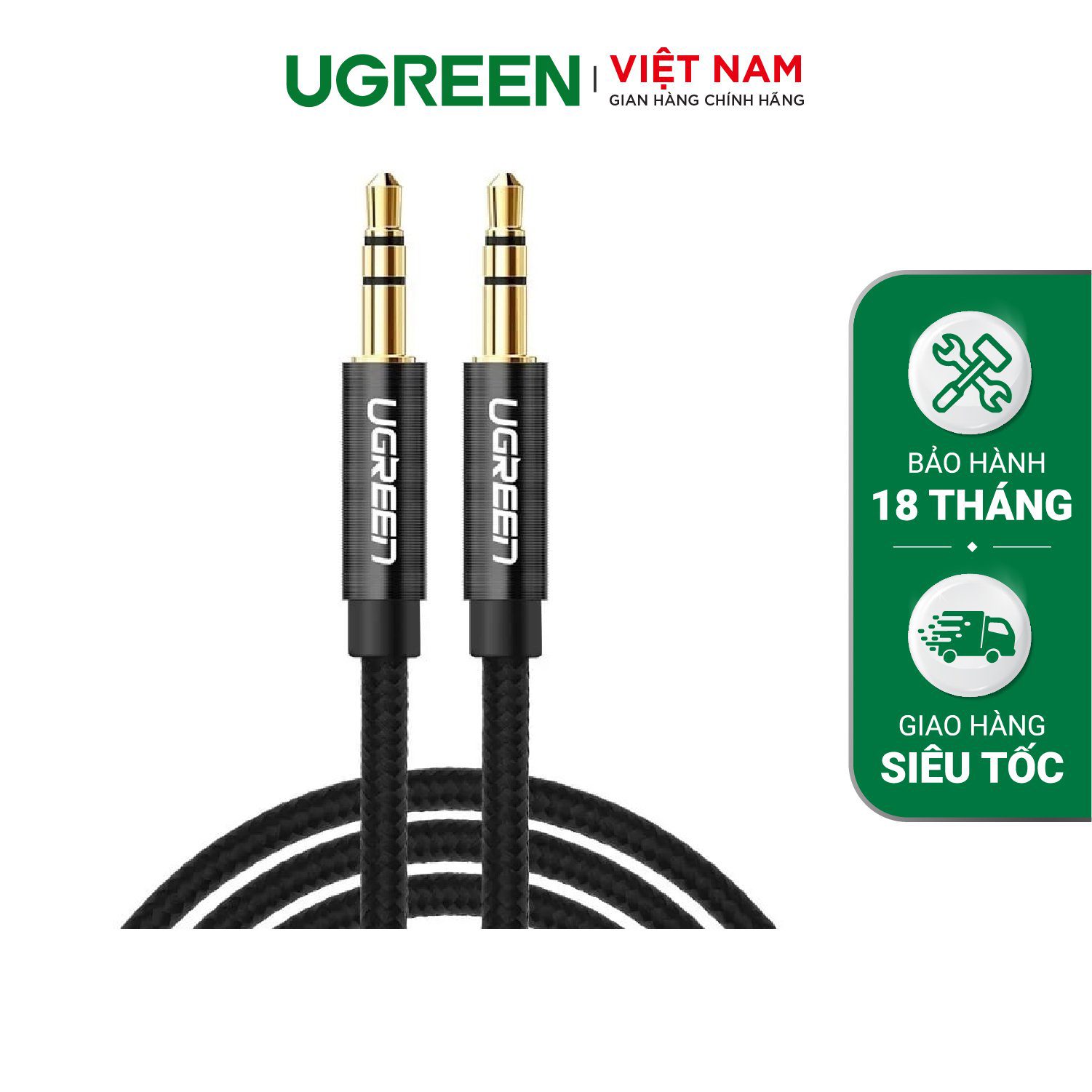 Dây âm thanh 2 đầu 3.5mm AV112