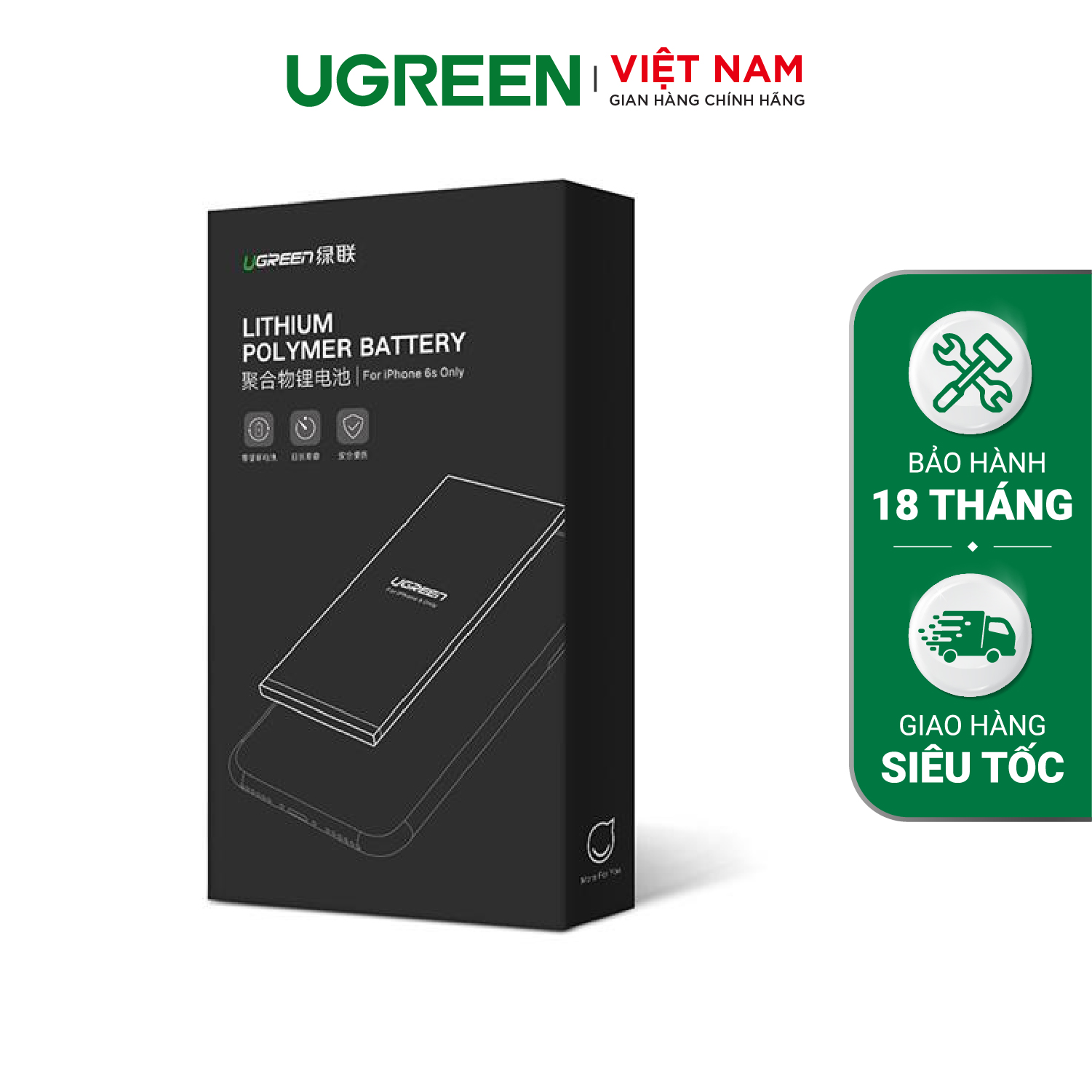 Pin cho Iphone Thay Thế