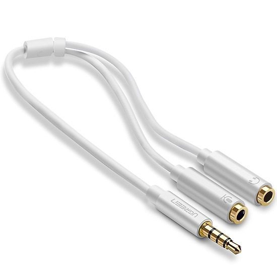 Cáp chuyển 3.5mm đực ra 2 đầu 3.5mm cái AV141