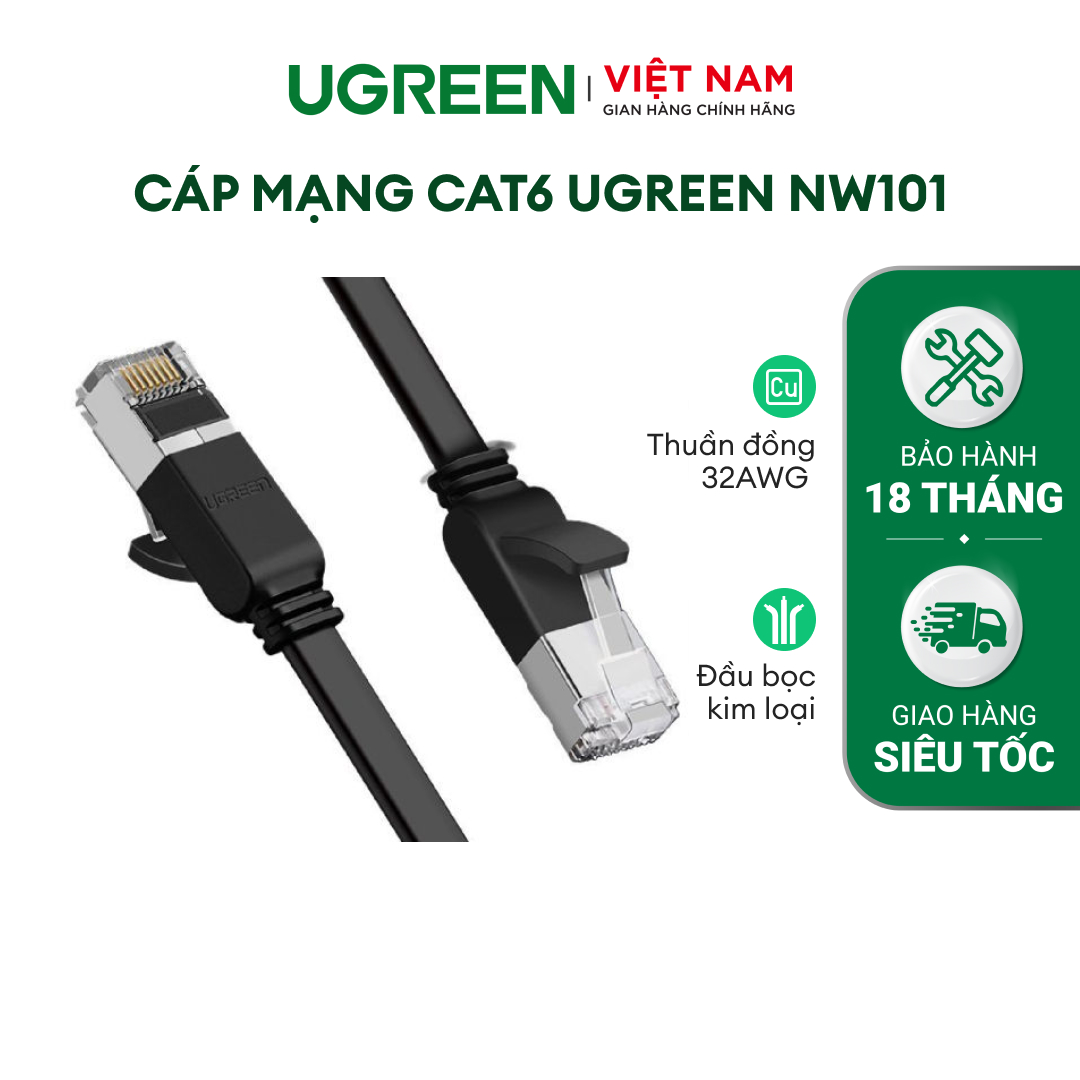 Cáp Ethernet Cat 6 U/UTP NW101