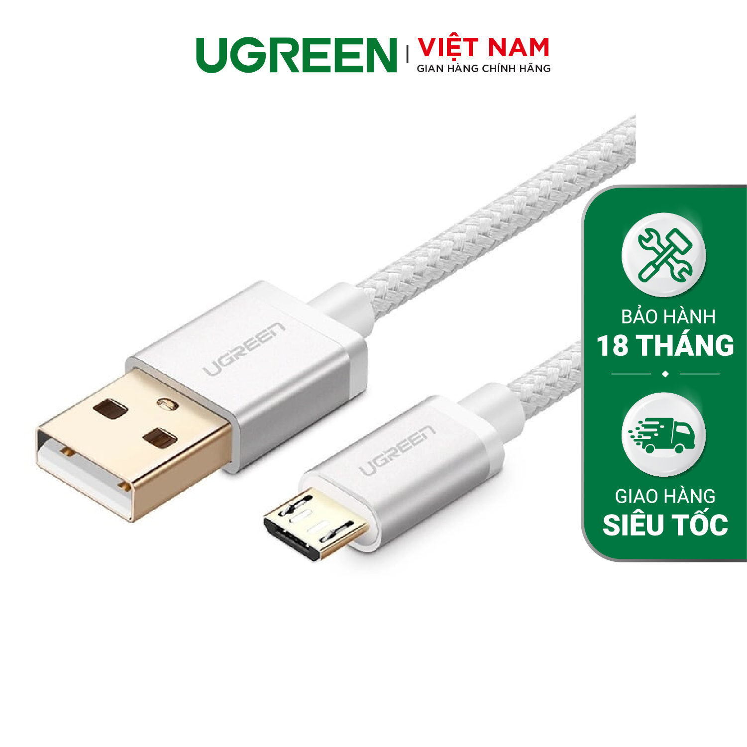 Dây Micro USB to USB cao cấp US134