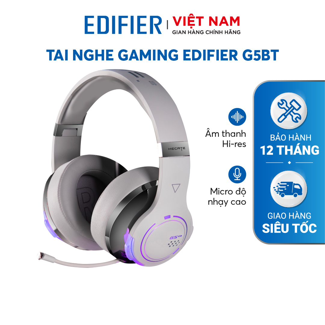Tai nghe chụp tai Gaming Bluetooth Hi-Res G5BT