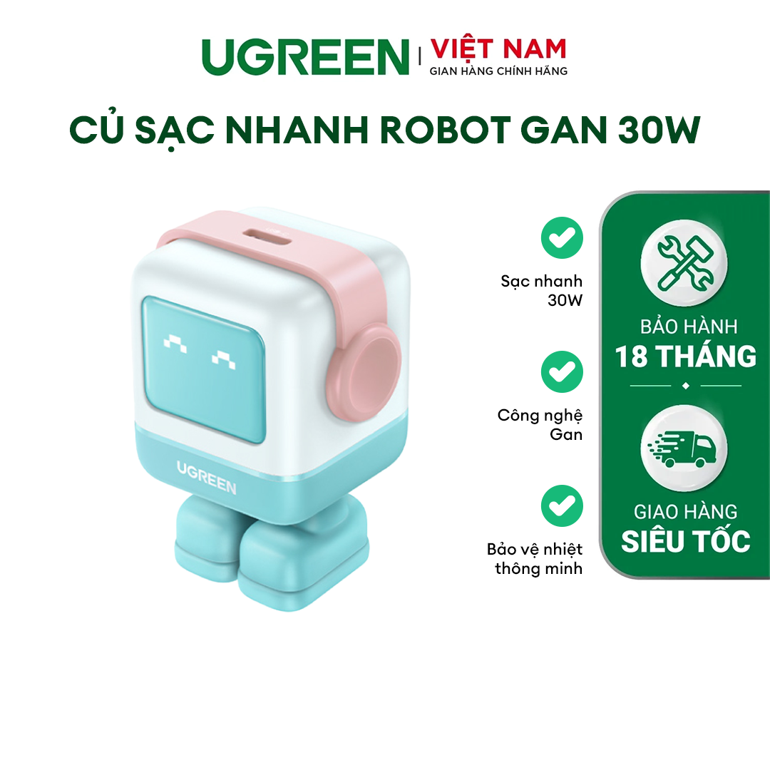 Củ sạc GaN Robot 30W CD359