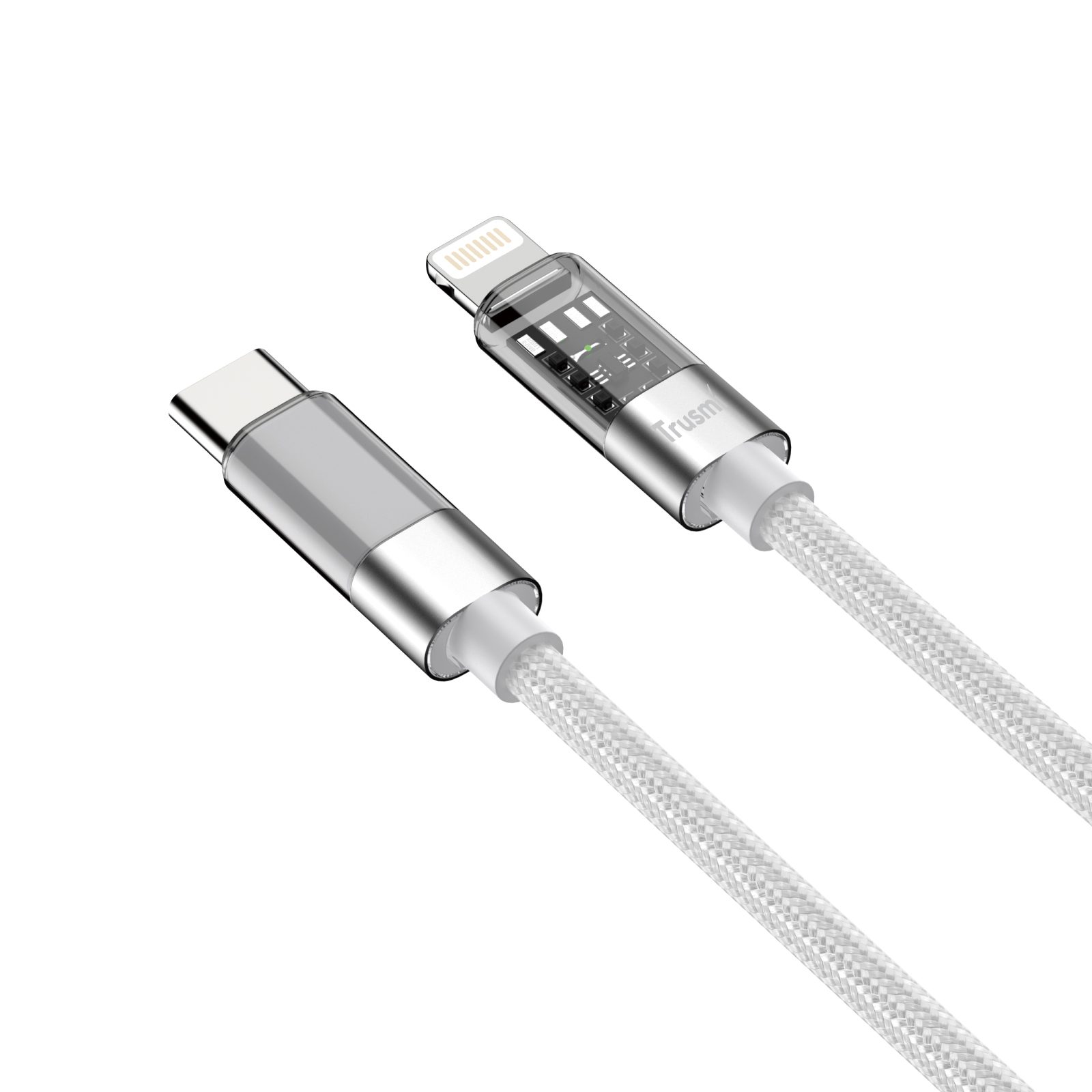 Trusmi Cáp bện LED cầu vồng PD 20W C to L