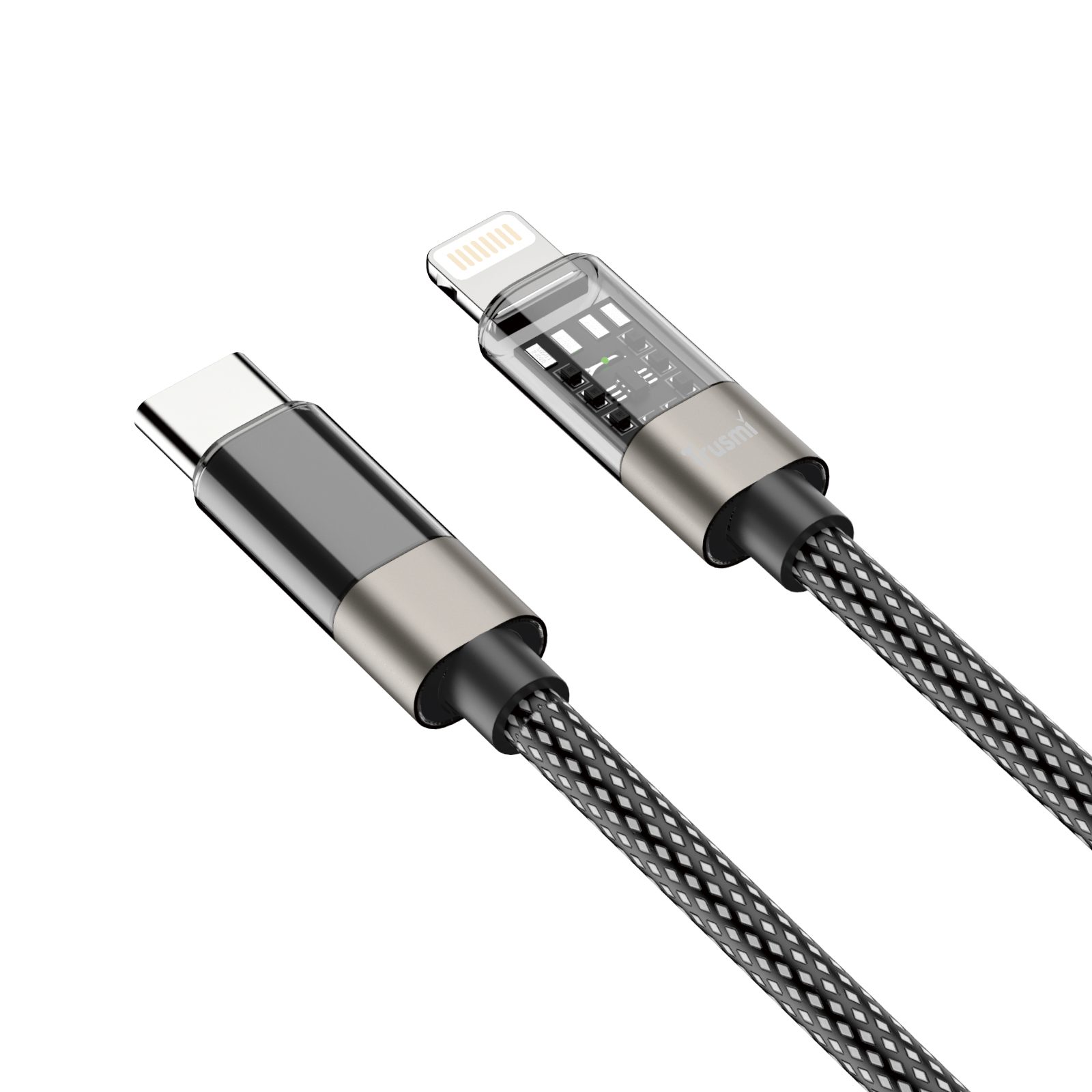 Trusmi Cáp bện LED cầu vồng PD 20W C to L