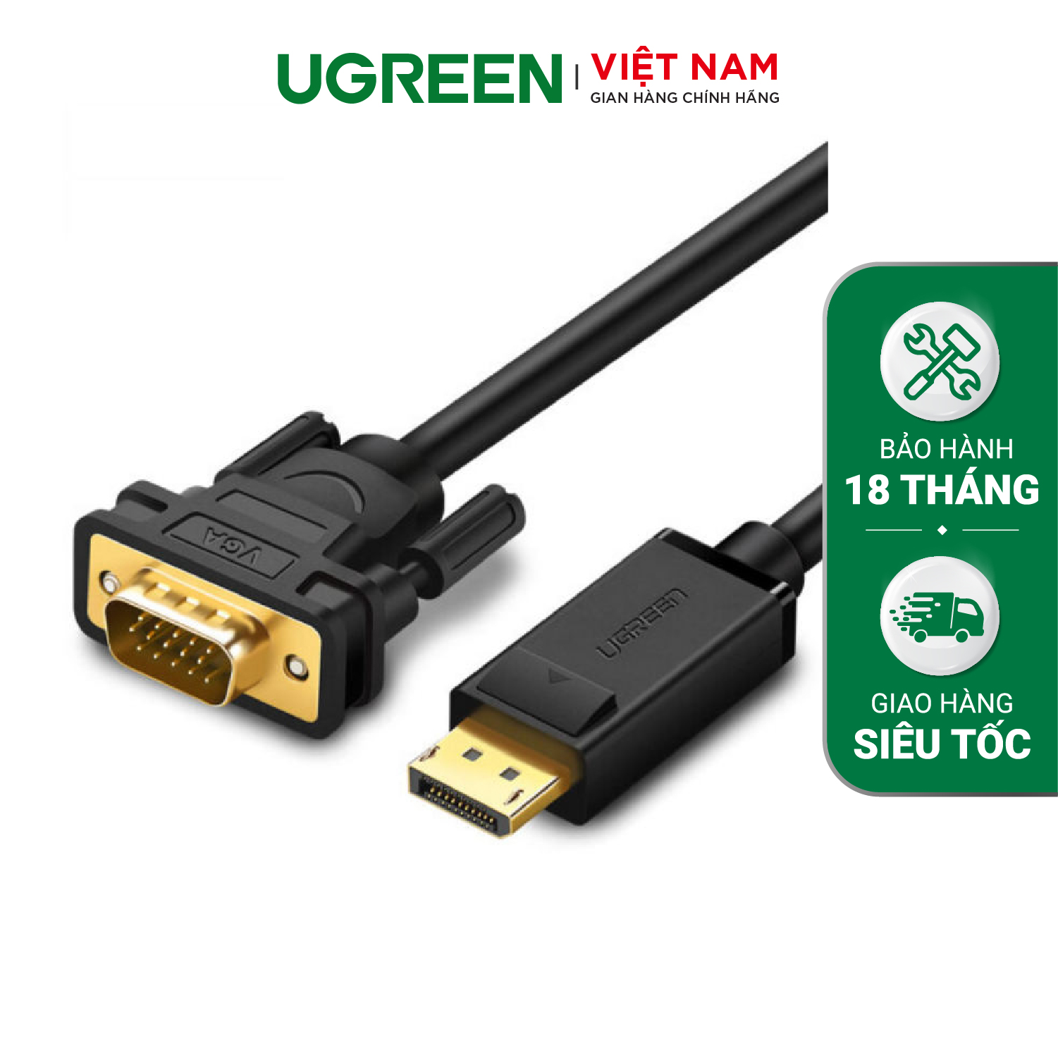 Cáp DP ra VGA DP105