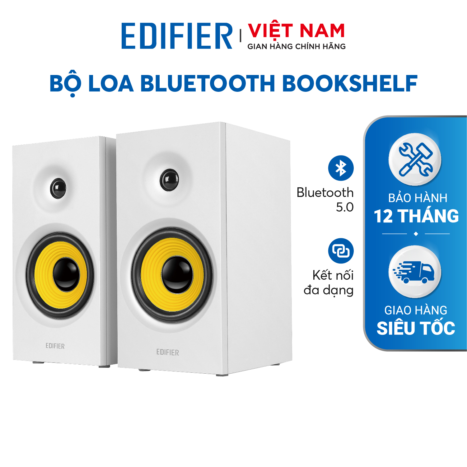 Loa Bookshielf Bluetooth 24W R1080BT