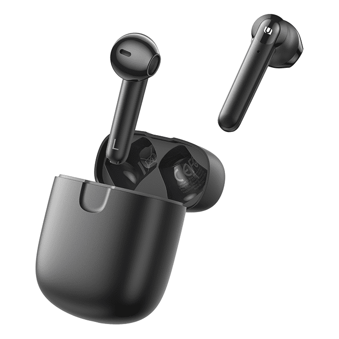 Tai nghe Bluetooth 5.0 TWS UGREEN 80652 - Âm thanh Hifi True Wireless - Chống ồn - Thời lượng pin 20 giờ - Hỗ trợ sạc không dây - Đen 80653