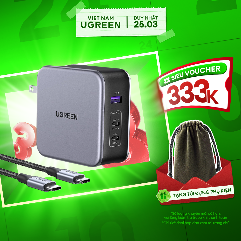 Sạc nhanh 140W CD289