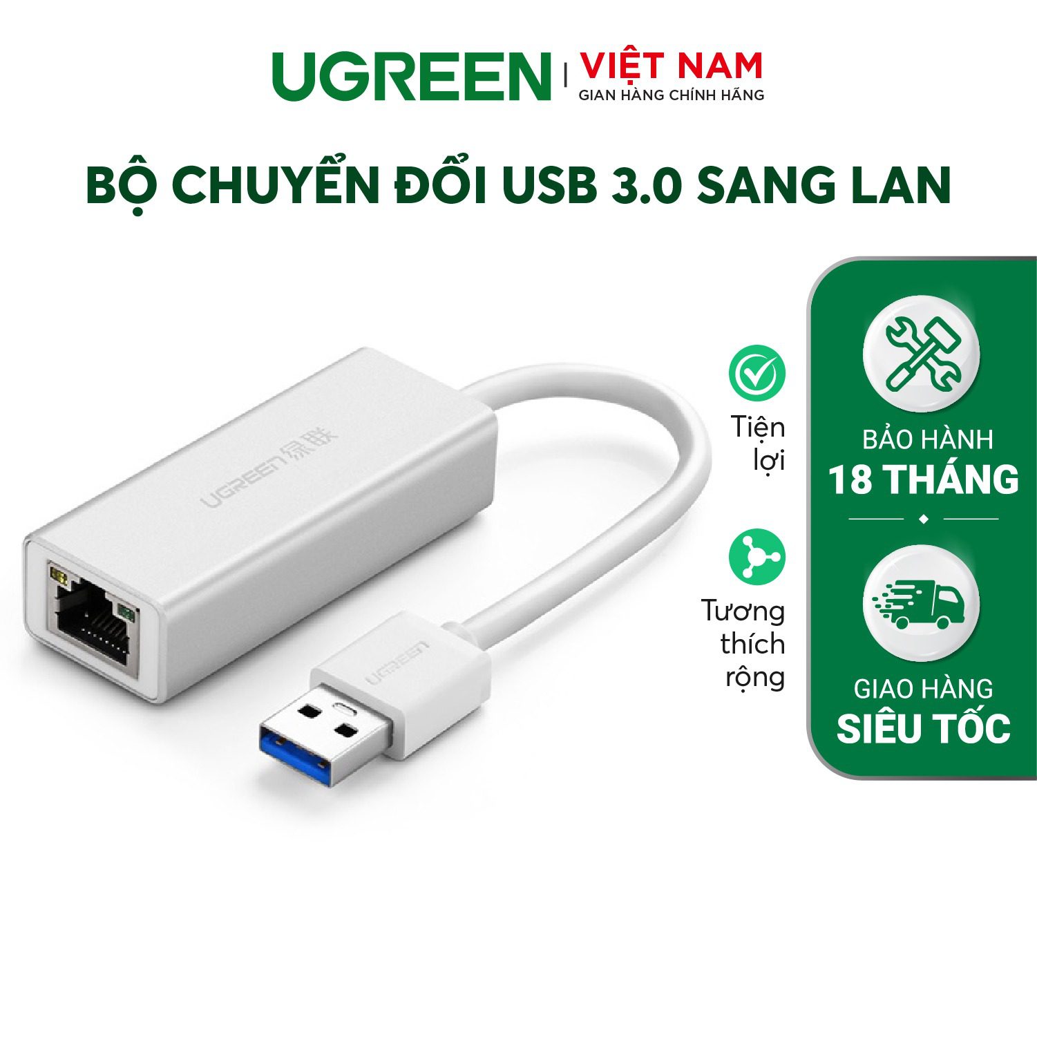 Cáp USB 3.0 sang LAN CR111