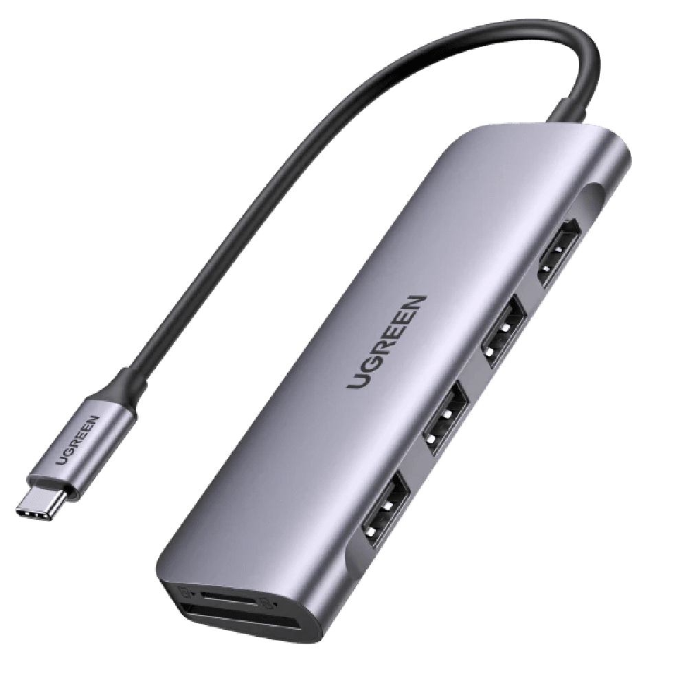 Bộ chuyển đổi Type C 6 in 1 4K UHD CM195