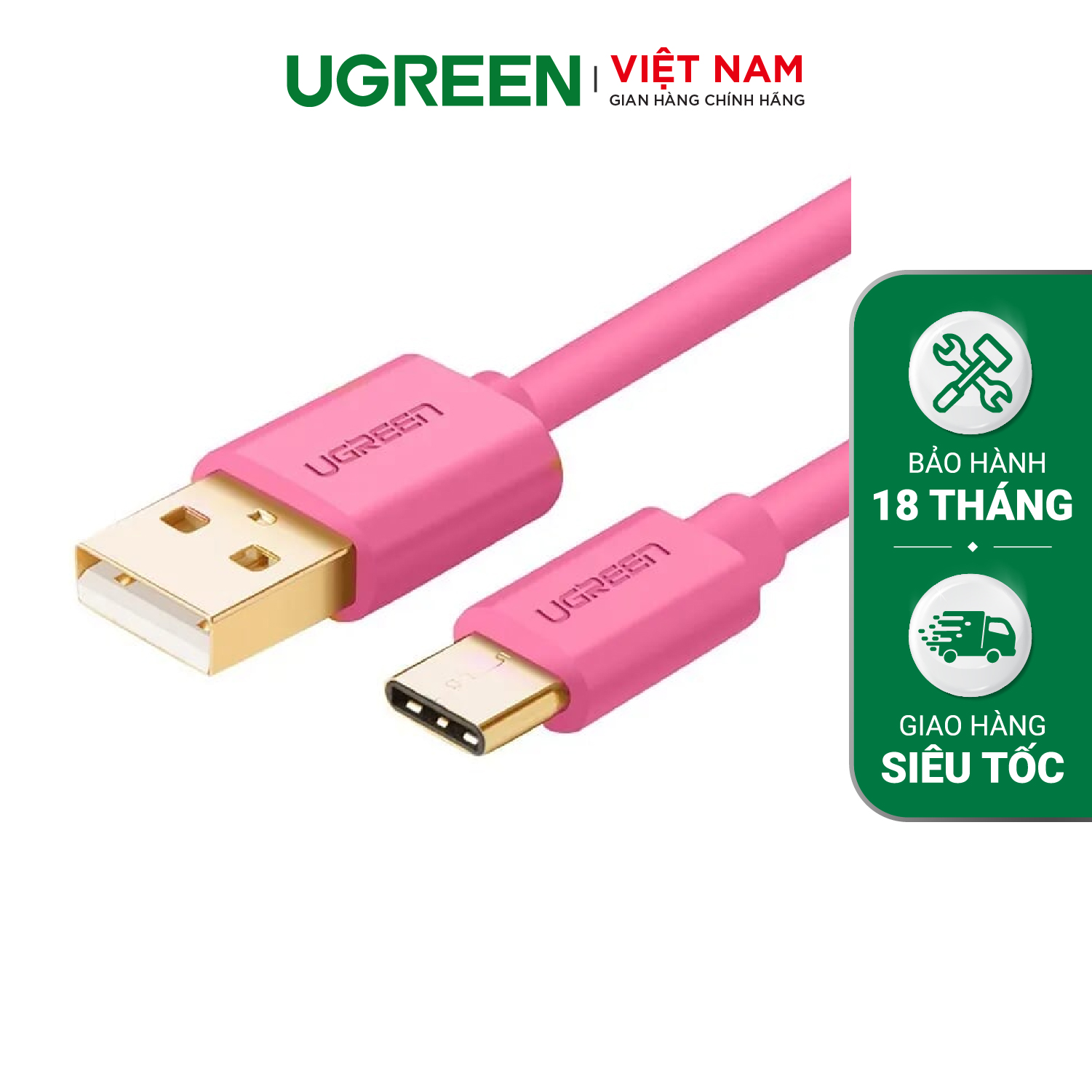 Dây USB 2 sang Type-C sync và sạc US141