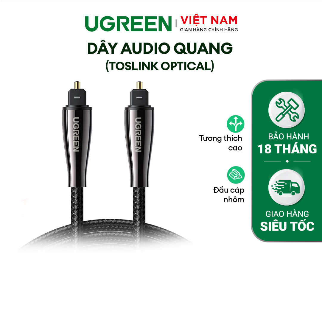 Cáp Audio quang 2 đầu dương AV108