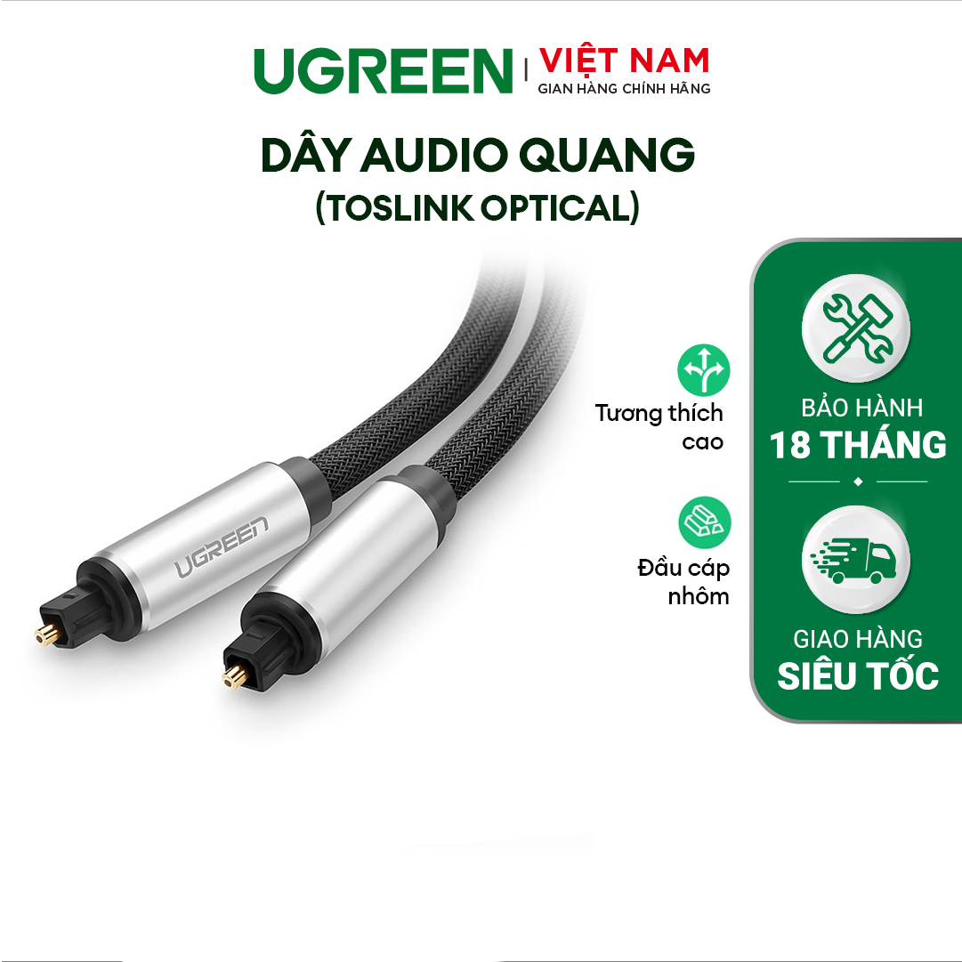 Cáp Audio quang 2 đầu dương AV108