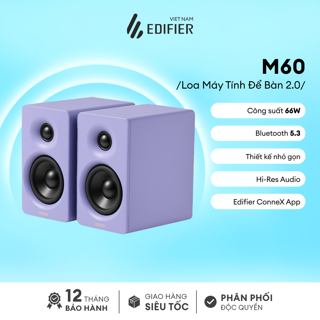 Loa Máy Tính Để Bàn 2.0 EDIFIER M60
