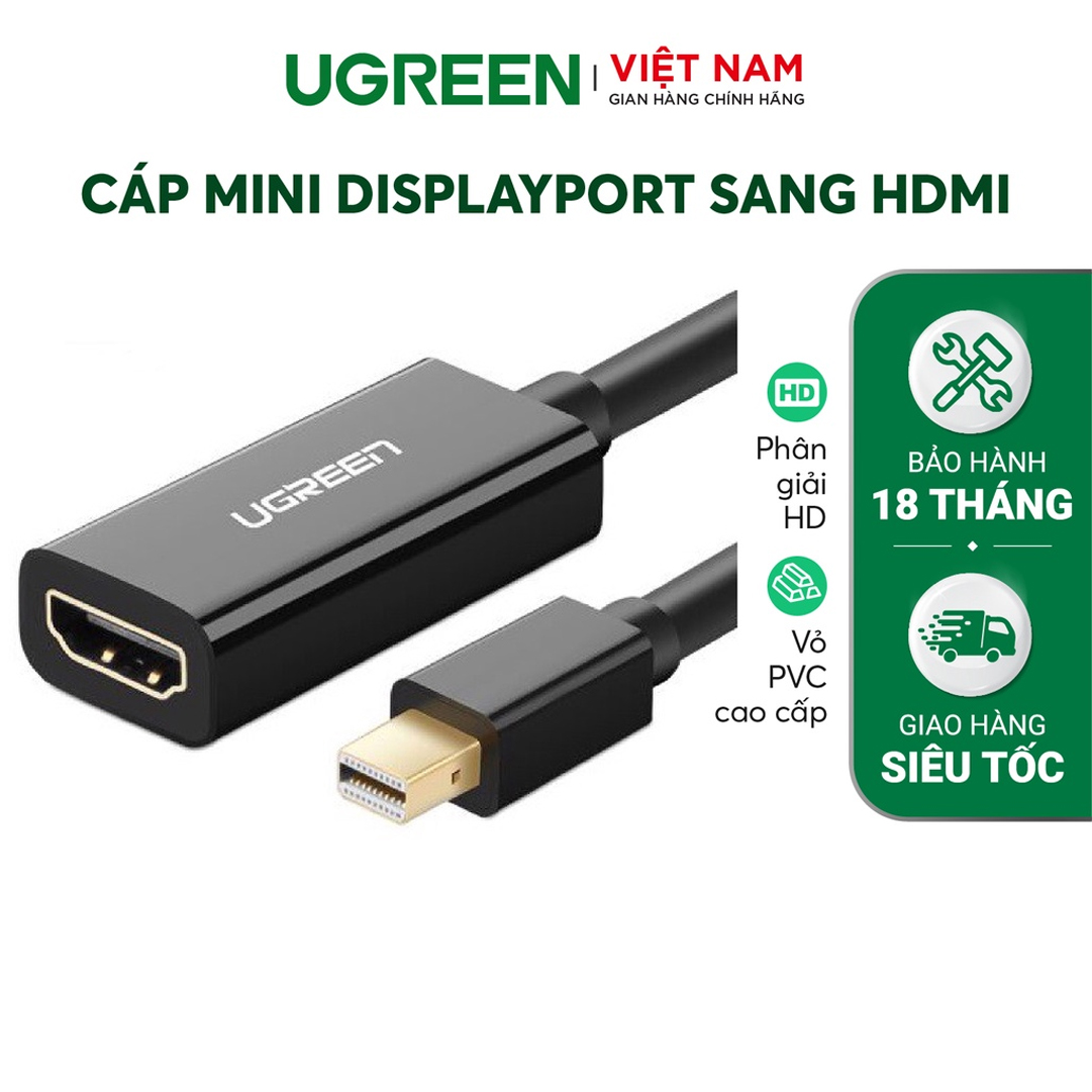 Cáp chuyển Mini DP ra HDMI + VGA 1080P MD112