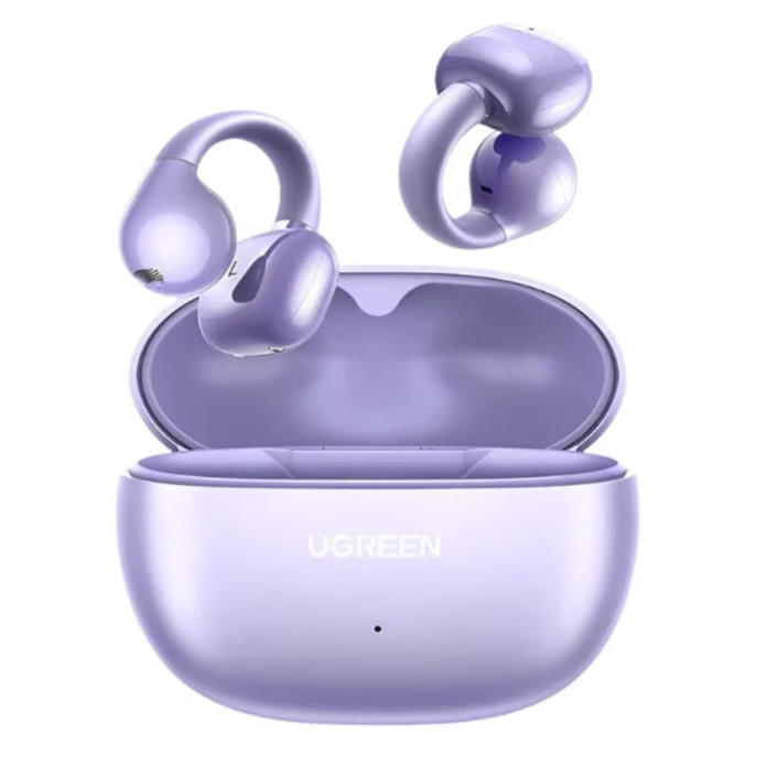 Tai nghe Bluetooth 5.4 Ugreen HiTune S3 công suất Bluetooth 10mW, dung lượng pin 600mAh màu đen(45785) dải tần 20hz-20kHz