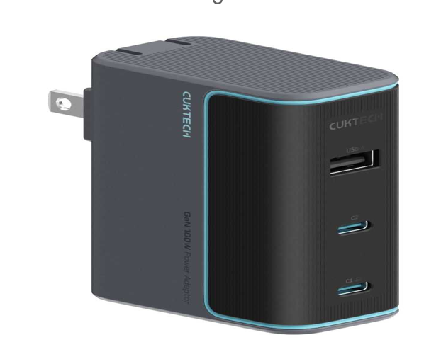 Bộ sạc CUKTECH GaN 100W 2C1A AD1003