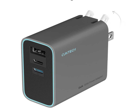 Sạc CUKTECH 65W GaN 2C1A AD653C