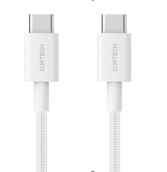 Cáp bện CUKTECH Type-C sang Type-C 1.5m 3A 60W CTC315P