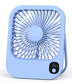 Quạt để bàn tích điện mini Yoobao F01 5000/10000mAh | Công suất 3W | 3 cấp độ gió tùy chỉnh | Màn hình LED | BH 12 tháng