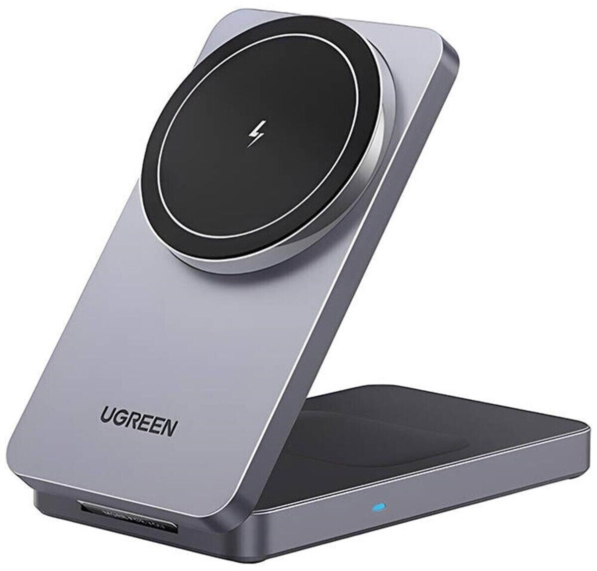 Đế sạc không dây từ tính 2 in 1 Ugreen