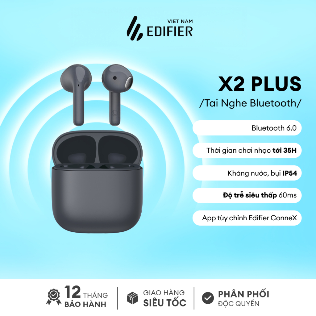 Tai Nghe Bluetooth Nhét Tai EDIFIER X2 PLUS