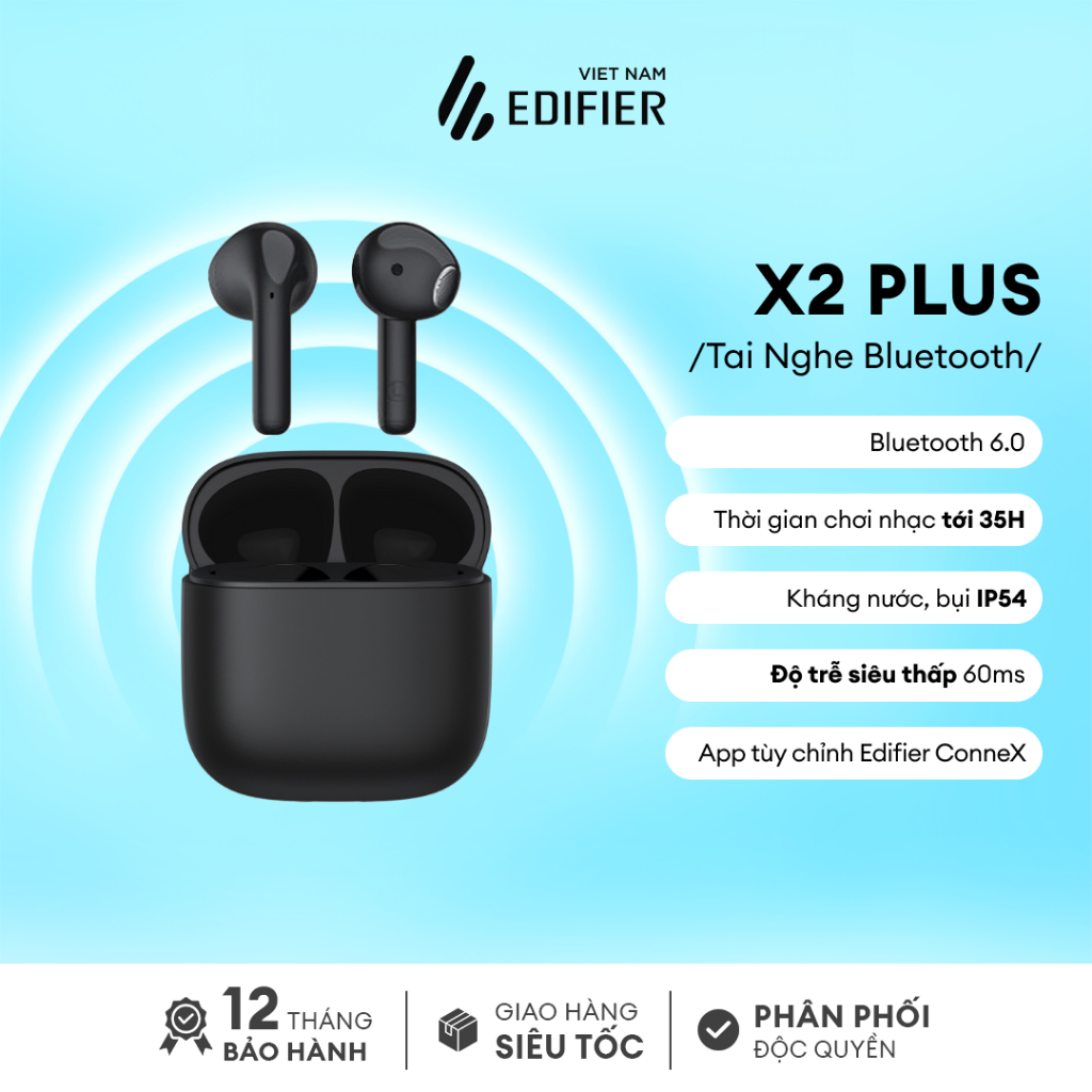 Tai Nghe Bluetooth Nhét Tai EDIFIER X2 PLUS