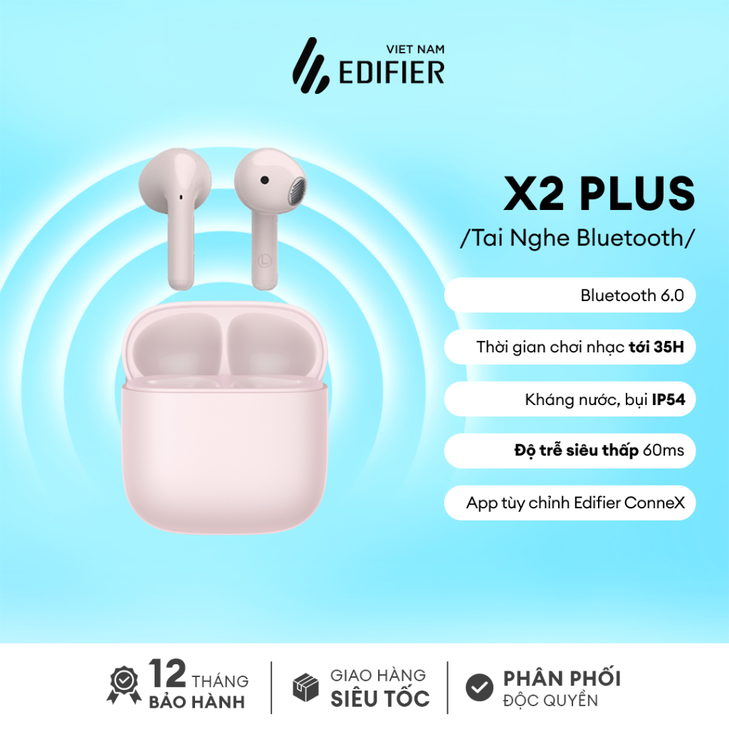 Tai Nghe Bluetooth Nhét Tai EDIFIER X2 PLUS