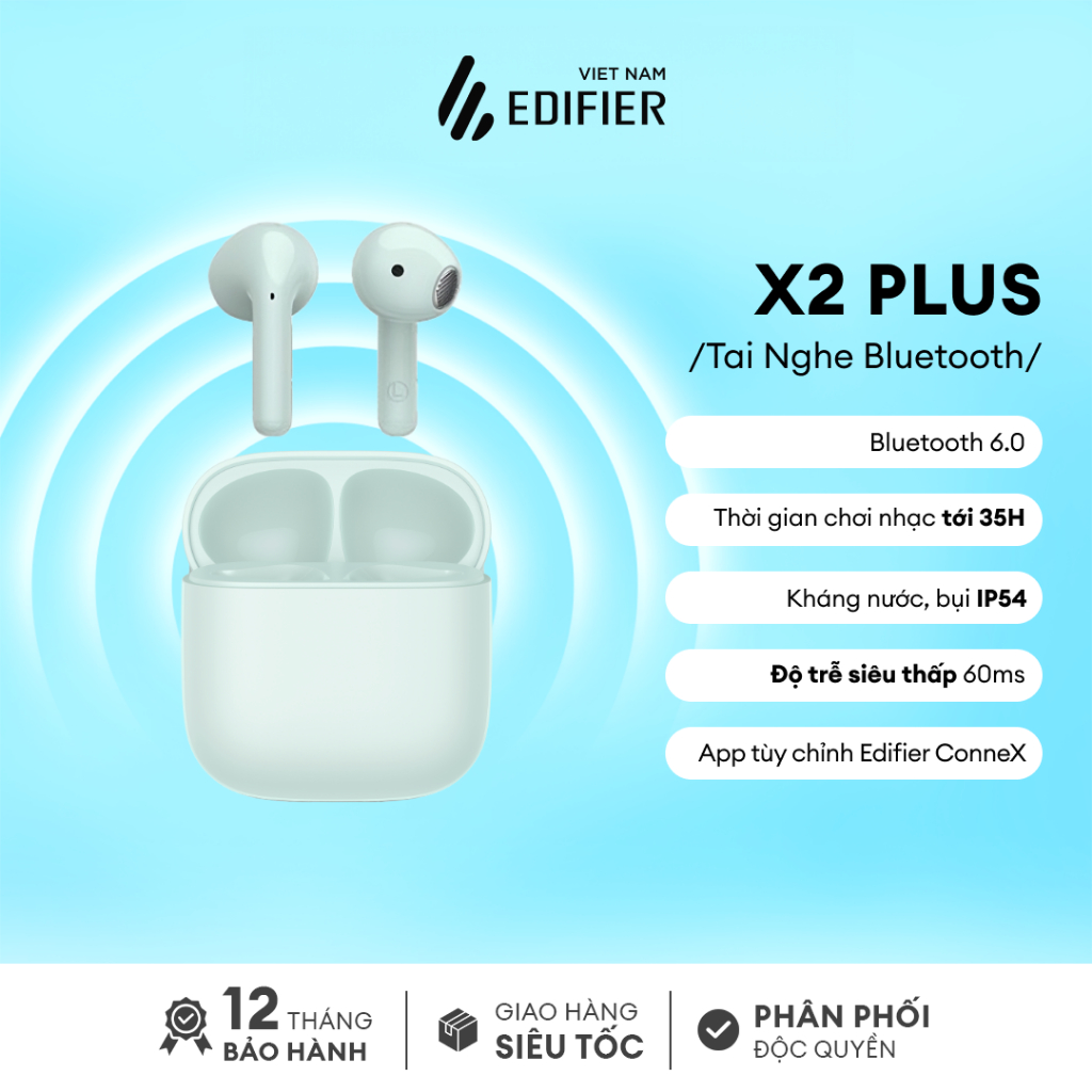 Tai Nghe Bluetooth Nhét Tai EDIFIER X2 PLUS