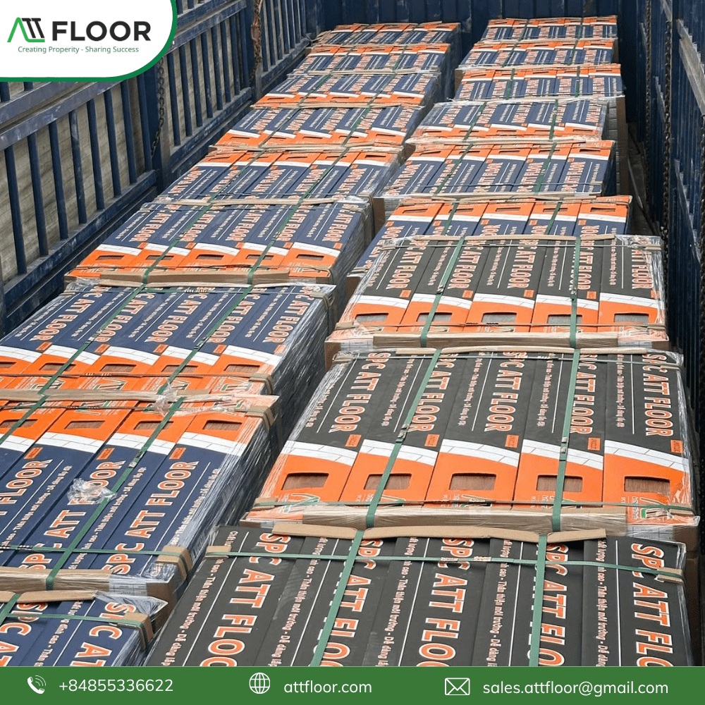 ATT Floor SPC flooring export from Vietnam