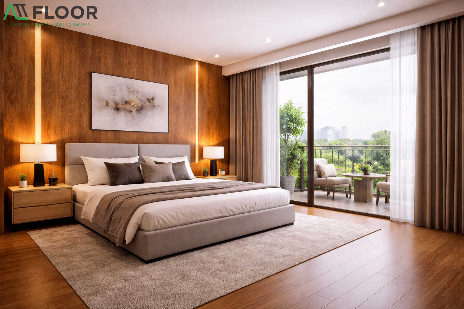 wood-look plastic panels for bedrooms
