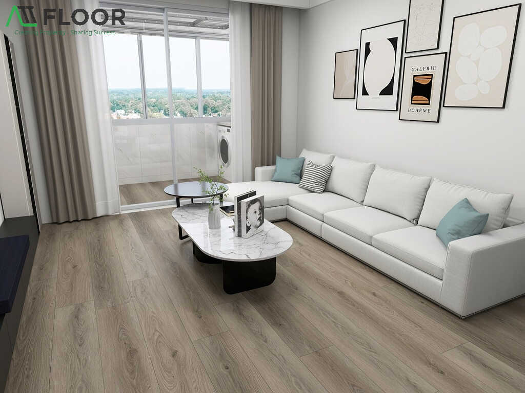  wood-look vinyl flooring for rental rooms