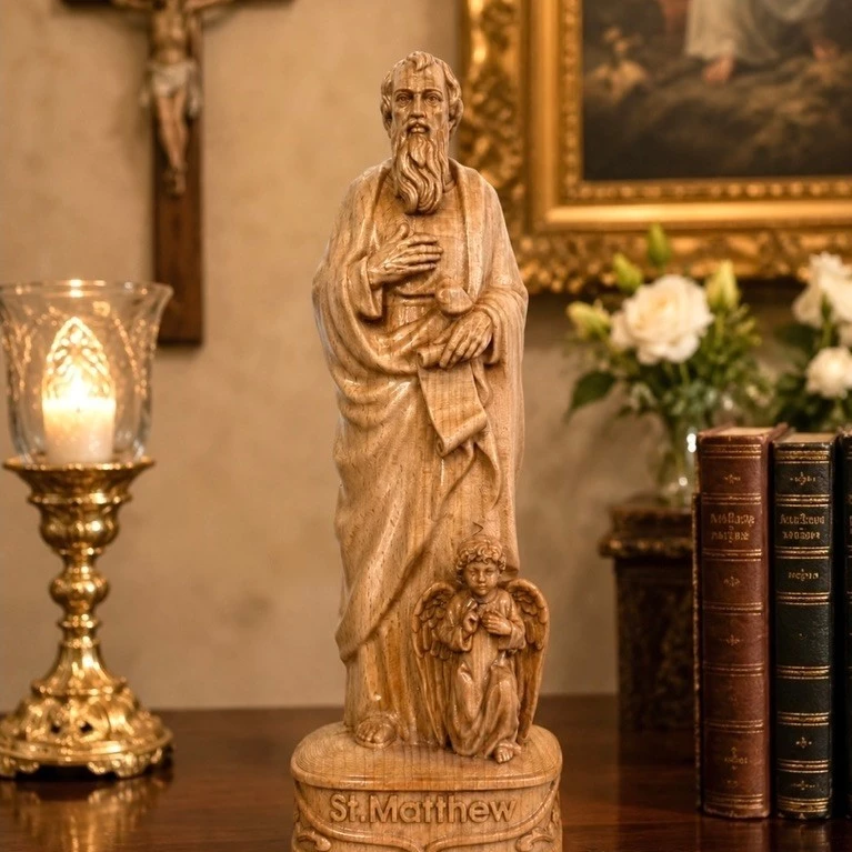 TƯỢNG THÁNH MATTHEW, CAO 30CM
