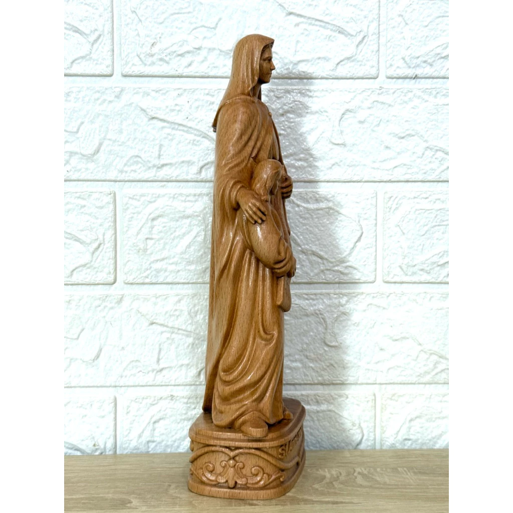 TƯỢNG THÁNH ANNA  ( ST. Anne and Mary), CAO 30CM