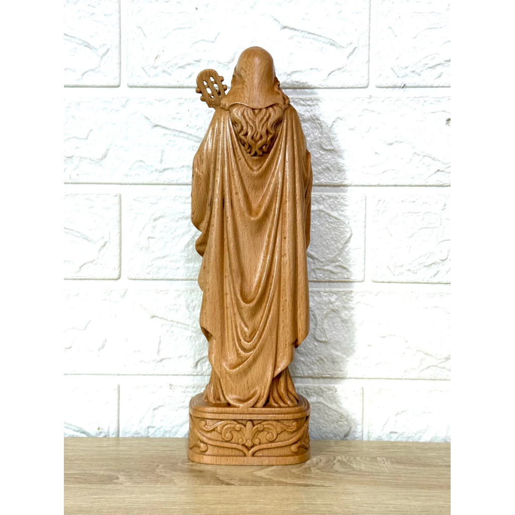 TƯỢNG THÁNH CECILIA, CAO 30CM