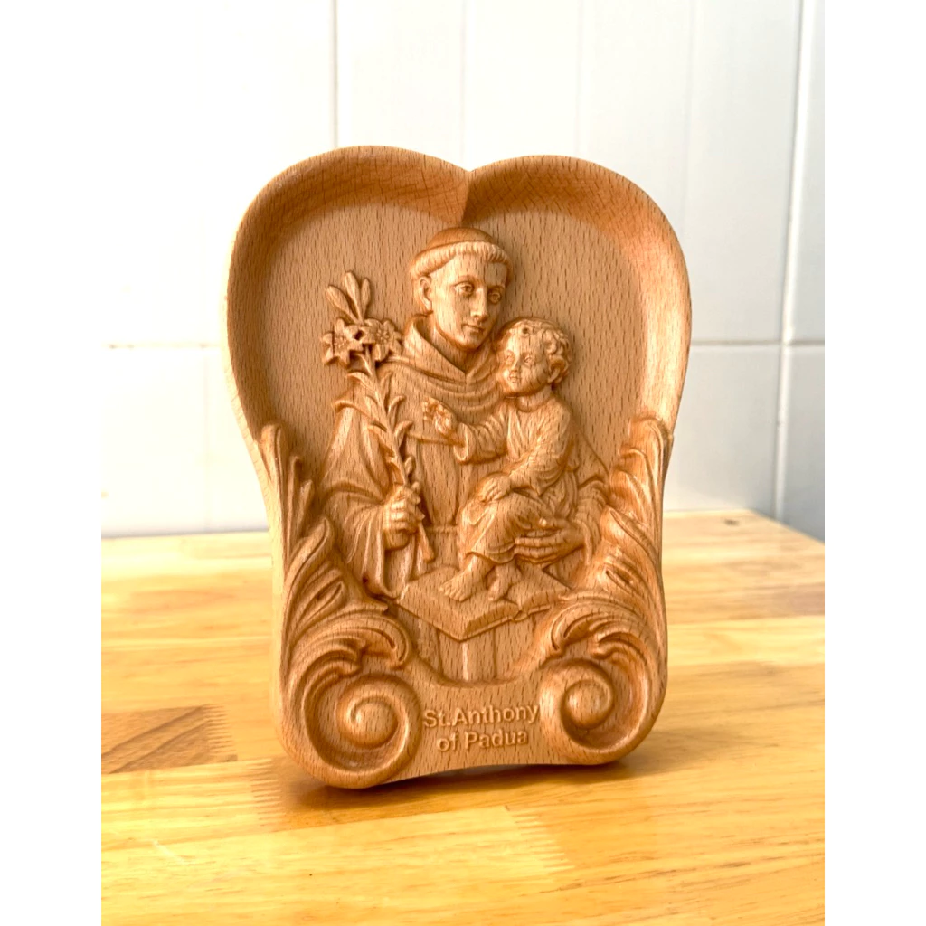 PHÙ ĐIÊU HÌNH TIM THÁNH ANTÔN (St. Anthony of Padua)