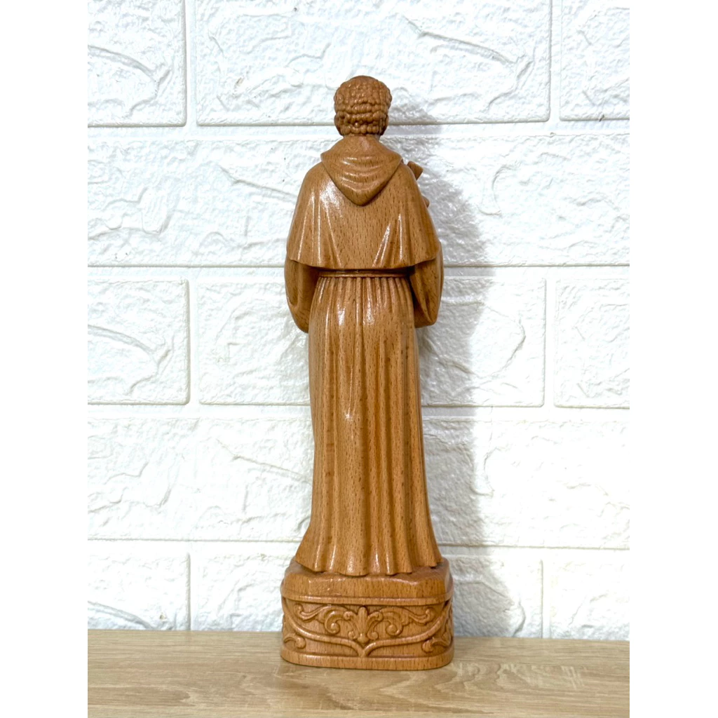 TƯỢNG THÁNH MARTINÔ DE PORRES, CAO 30CM